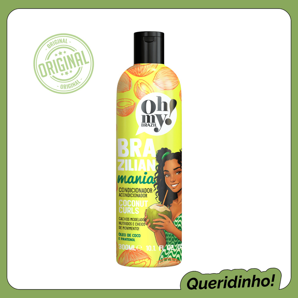 Condicionador Definicao Antifrizz Coconut Curls Oh My 300ml