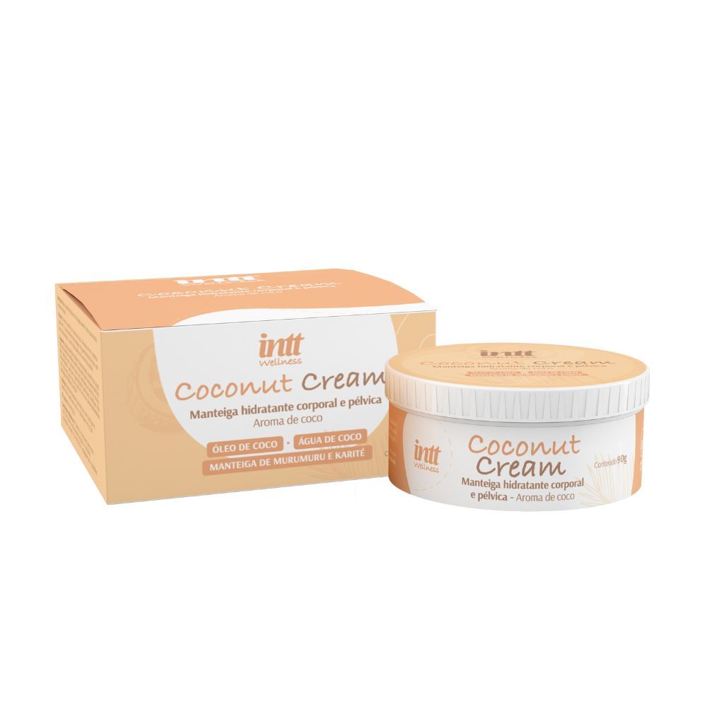 Manteiga Hidratante Corporal Coconut Cream Aroma Coco 90g