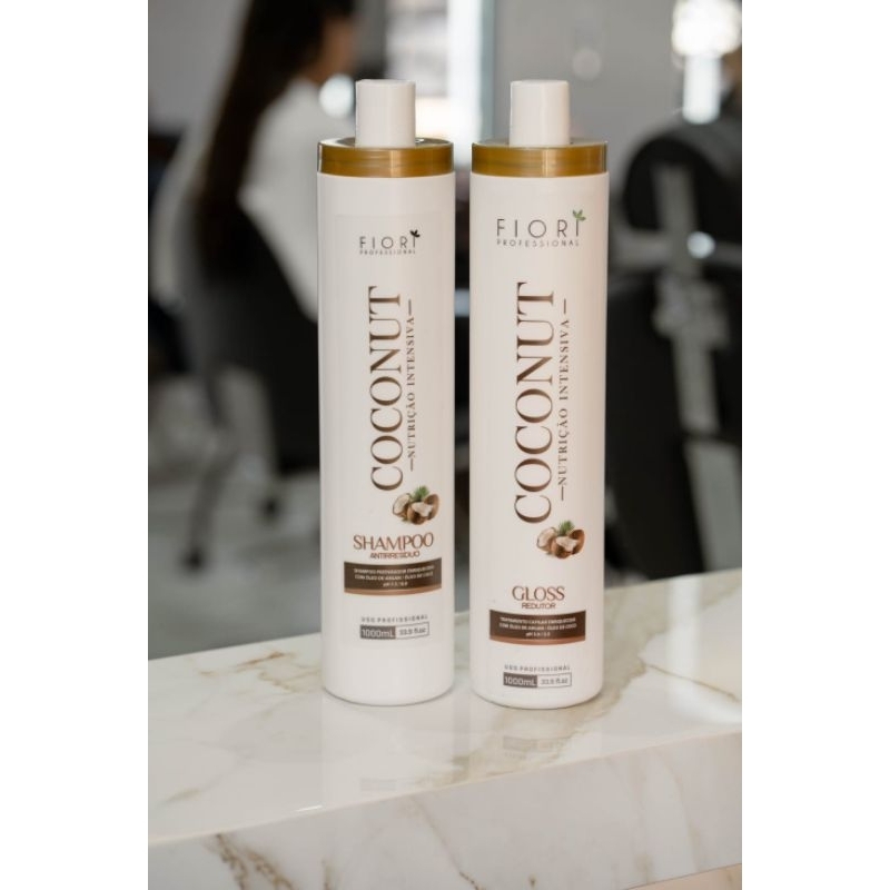 progressiva coconut da Fiori kit shampoo e gloss1kg