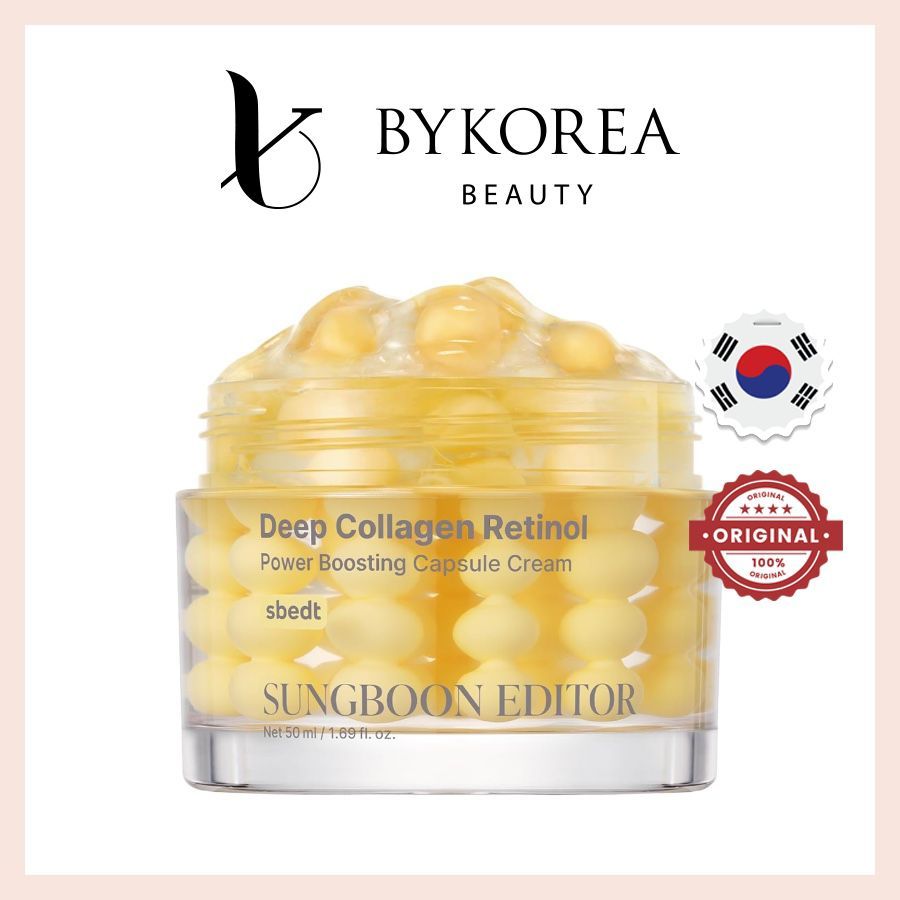 SUNGBOON EDITOR Deep Collagen Retinol Power Boosting Capsule Cream 50ml