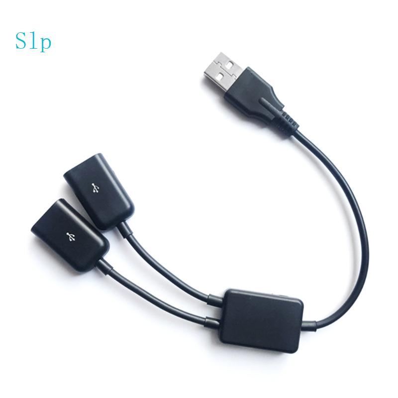 Slp USB Splitter Y 1 Para 2 Fêmeas Expansor Hub Multi Extensor