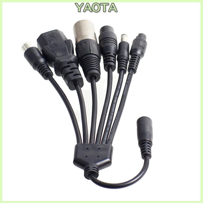 Yao 6 Portas USB Power Splitter Cable Carregamento Velocidade Rápida Para Vários Dispositivos