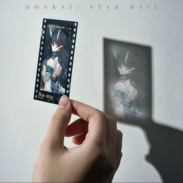 Honkai: Star Rail - Série Convite Estelar: Cartões Retro com Efeito Filme