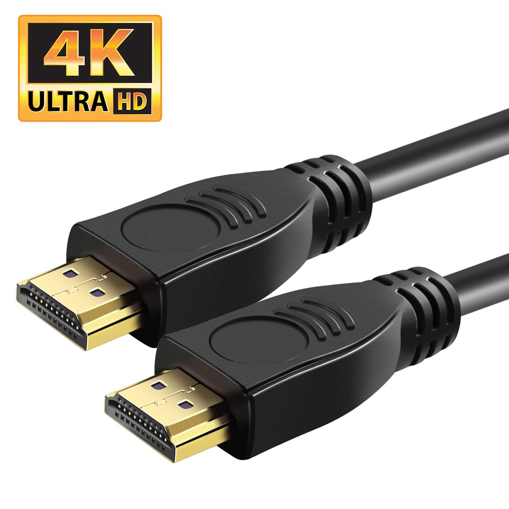 1 Unidade Cabo HDMI 30 metros 4K 2.0 3D @ 60Hz Conector Banhado Ouro 24k Blindado Emborrachado