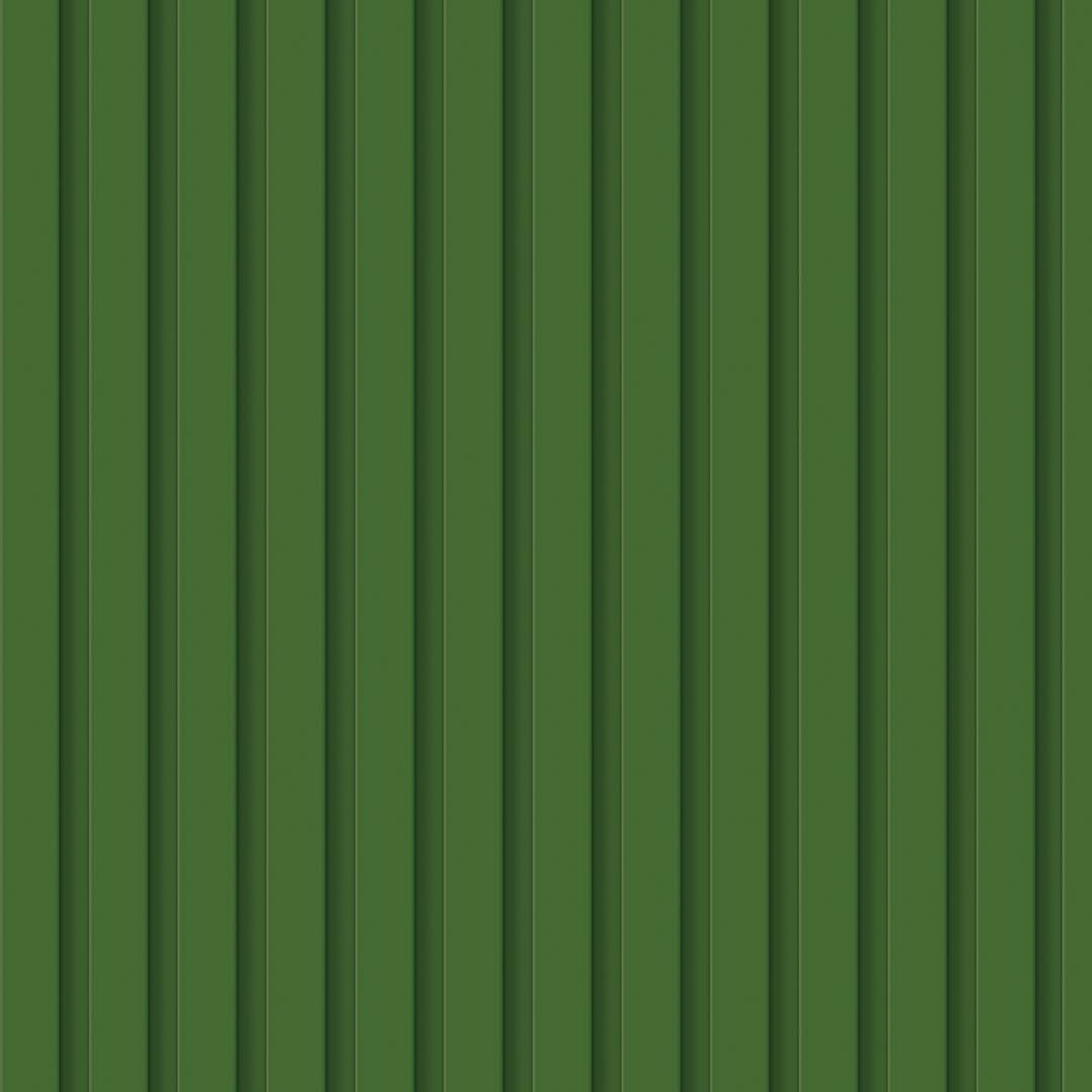 Papel de Parede Ripado Adesivo Auto Colante Ripas de Madeiras Verde Brasil Decoração Casa