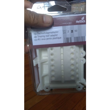 Suporte teto Inclinado Escada - Sloping Roof Adapter Hettich