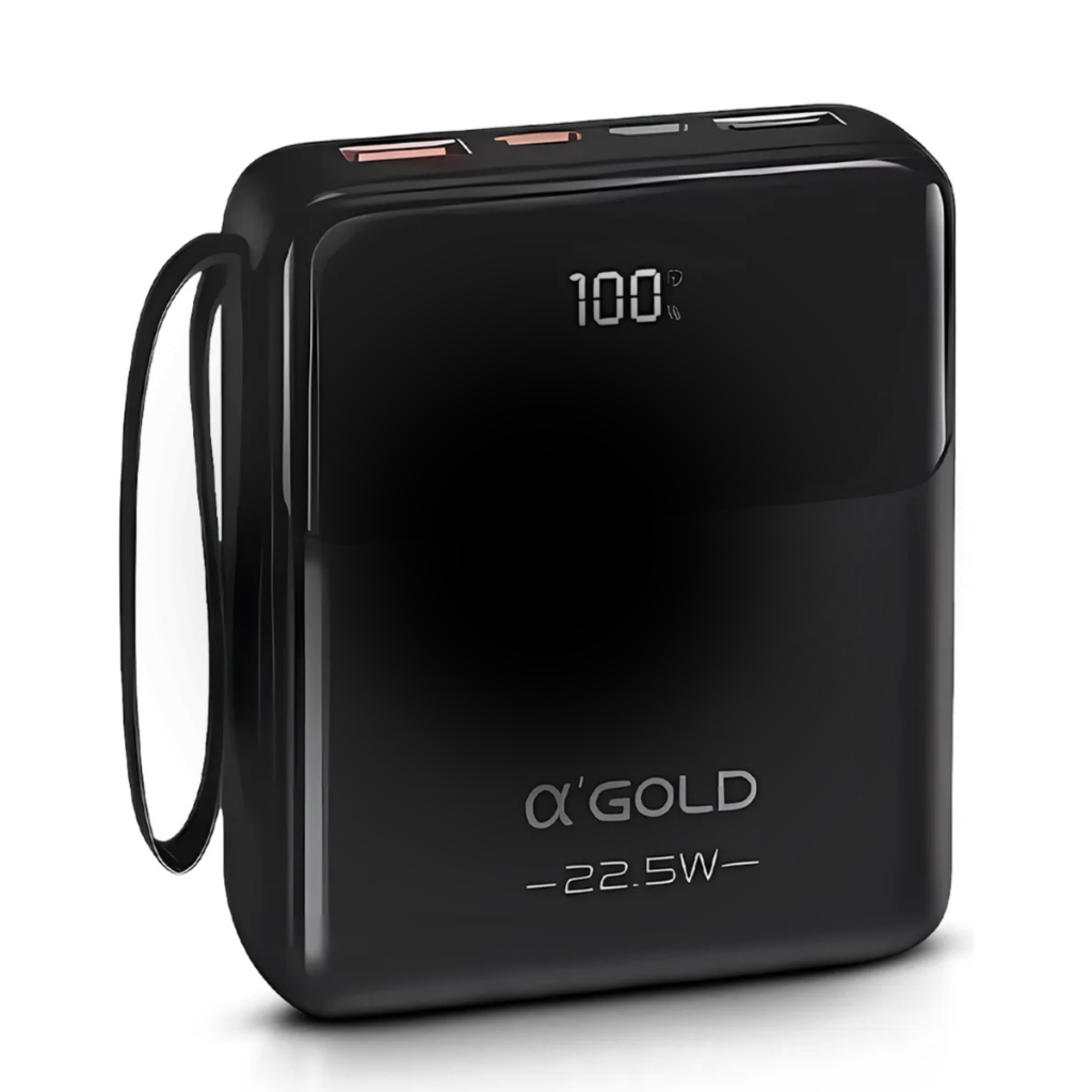Carregador Portátil Power Bank 10000 Universal Turbo 22,5w Pequeno de Bolso