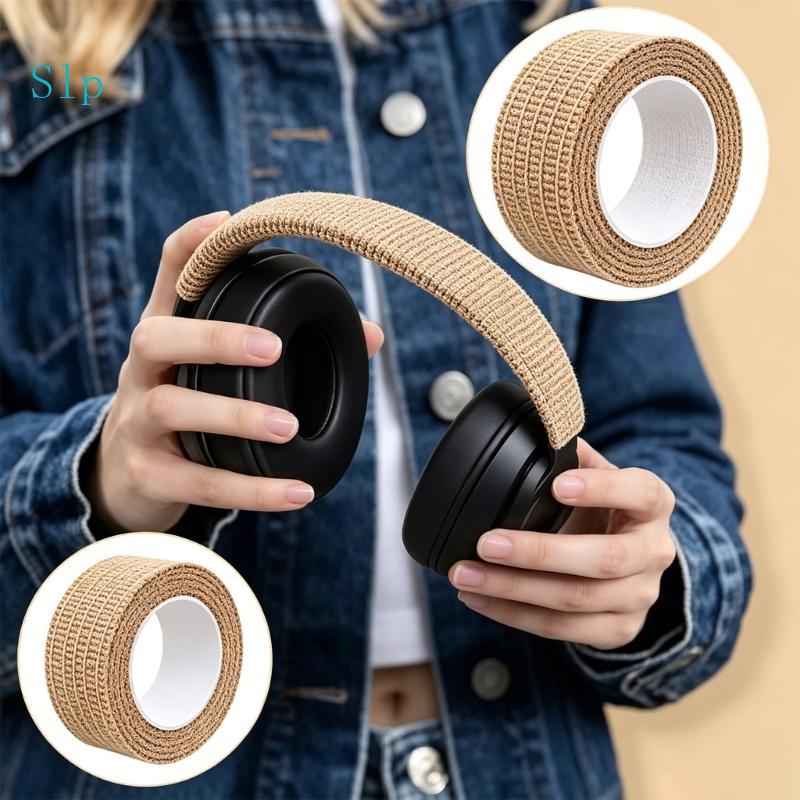Slp Headband Repair Wrap Tape 5 Rolos Acabamento Texturizado Para Uso
