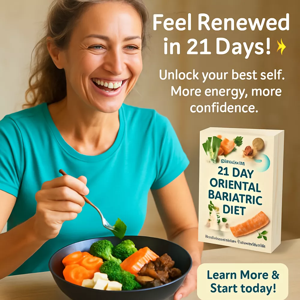 21 Day Oriental Bariatric Diet Effect