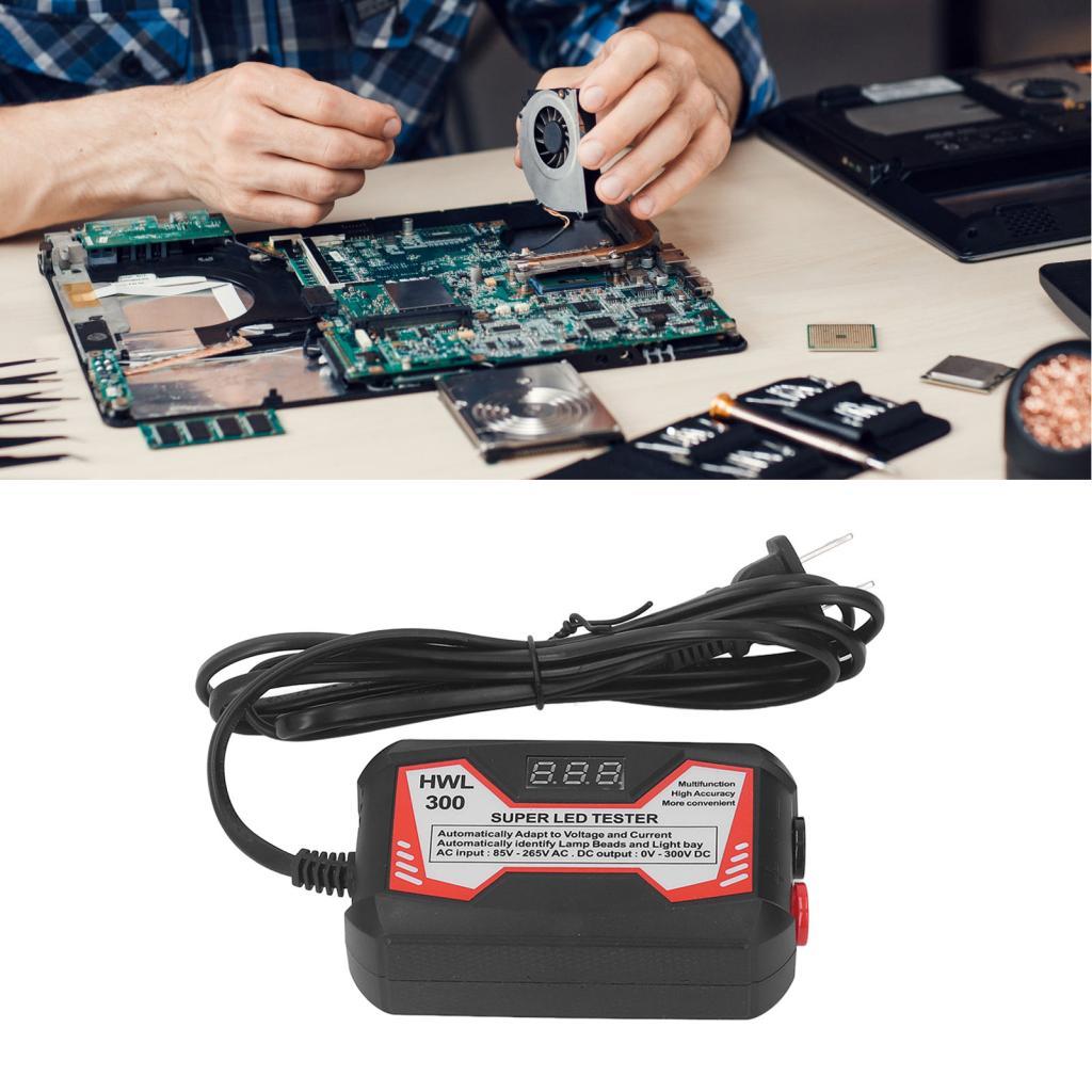 Domary LED Lâmpada Tester Remoção ABS Habitação TV Backlight Tool Repair (Plugue Eua 85-265V)