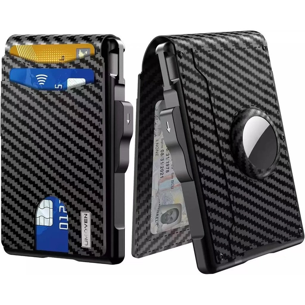 Carteira Masculina Multifuncional de Alta Qualidade com Bolso para Moedas, Clipe para Cartões, Bolsa de Armazenamento An
