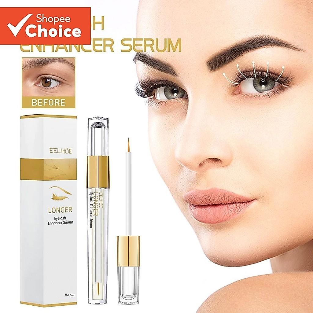 EELHOE Soro Potenciador De Cílios Suave E Fino Rímel Natural