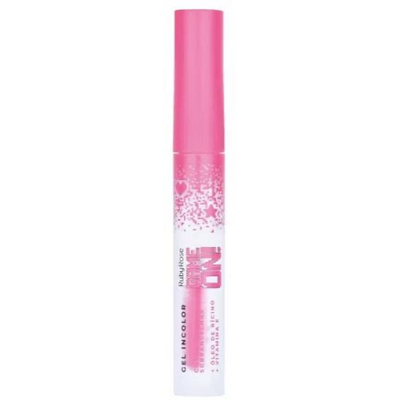Gel Incolor Game On para Definição de Cílios e Sobrancelhas - Fixação Longa, Efeito Natural RubyRose