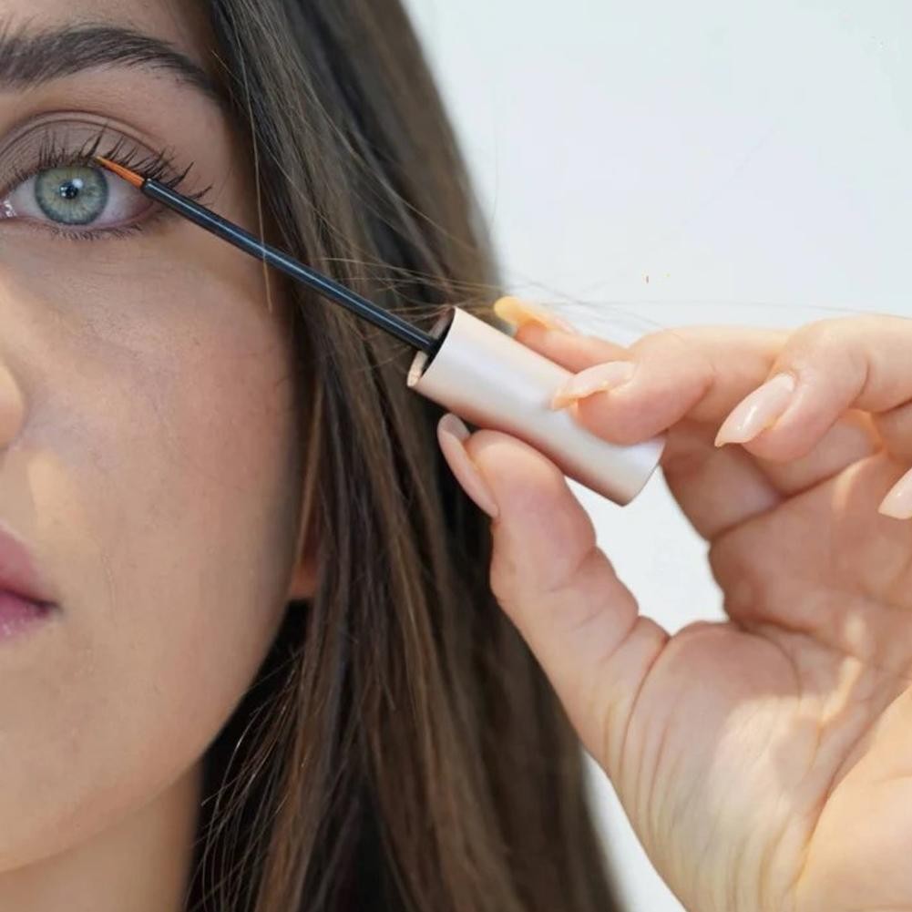 Soro Natural Para Crescimento De Cílios , Intensificador Alongamento , Mais Grossos E Completos , Ondulação