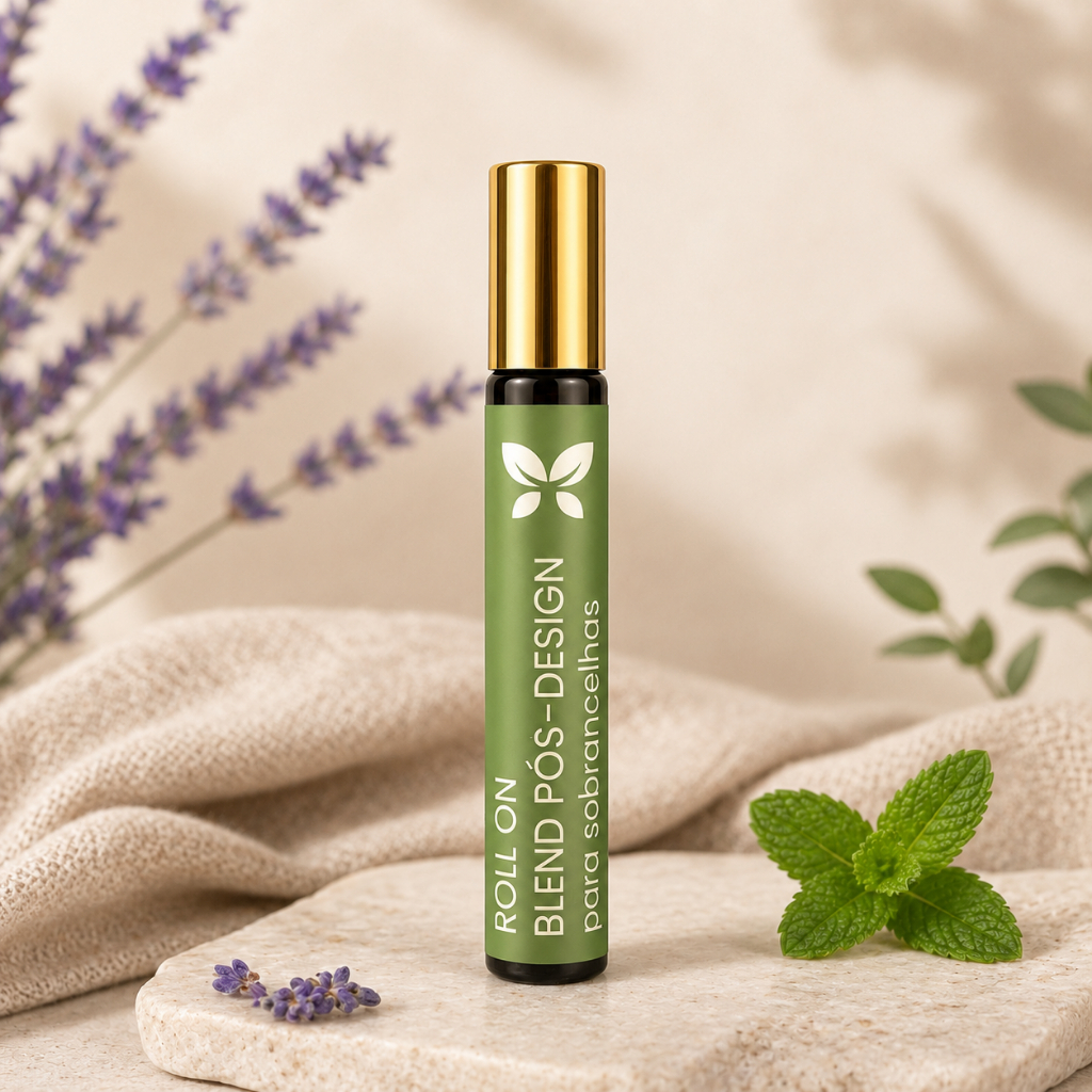 Roll on blend calmante para sobrancelhas - ceres natural cosmeticos