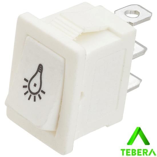 CHAVE GANGORRA KCD17-200 3A/250V 3 TERM 2 POS - EMB 15PÇS- TEBERA
