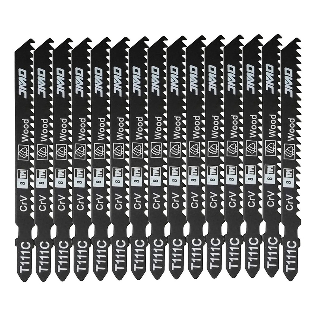 15pç Lâmina T111c 100mm 8tpi Corte Rápido Madeira
