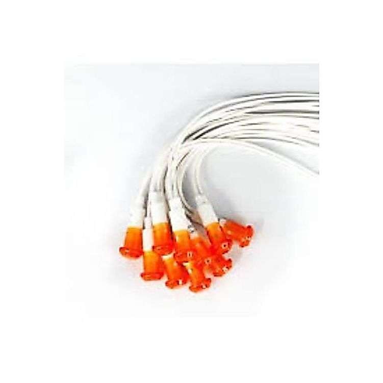 Kit 15pç Lâmpada Piloto Sinalizador Fritadeira Laranja