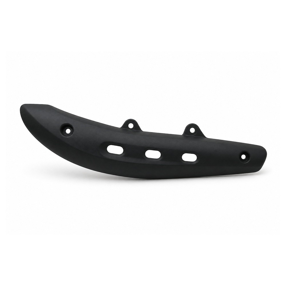 Protetor de Escapamento Moto Yamaha Factor 125 2012 a 2013 Preto Smart Fox