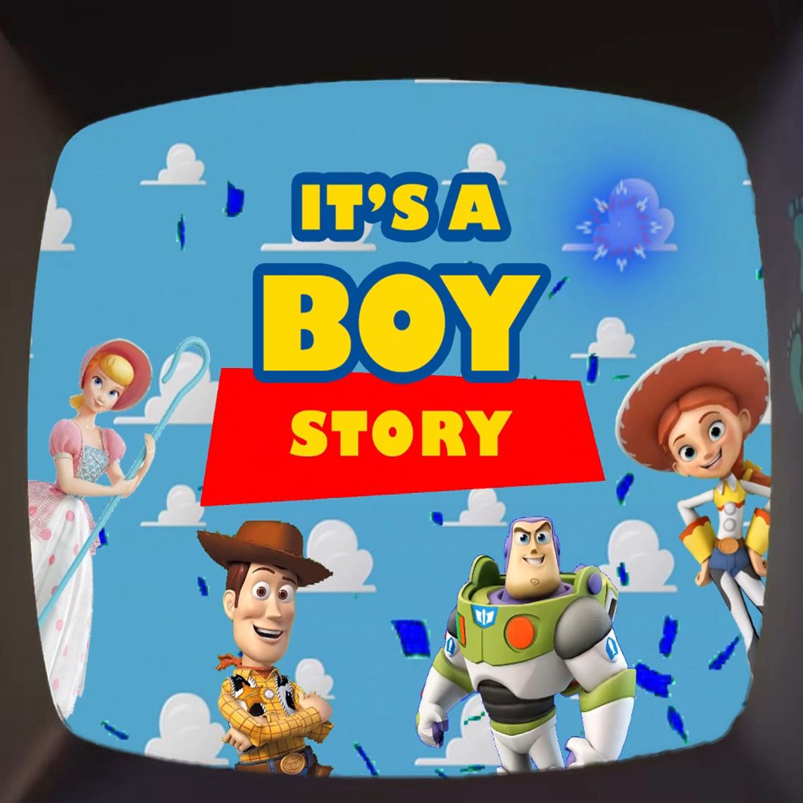 Toy story Gender Reveal Video - Boy Edition