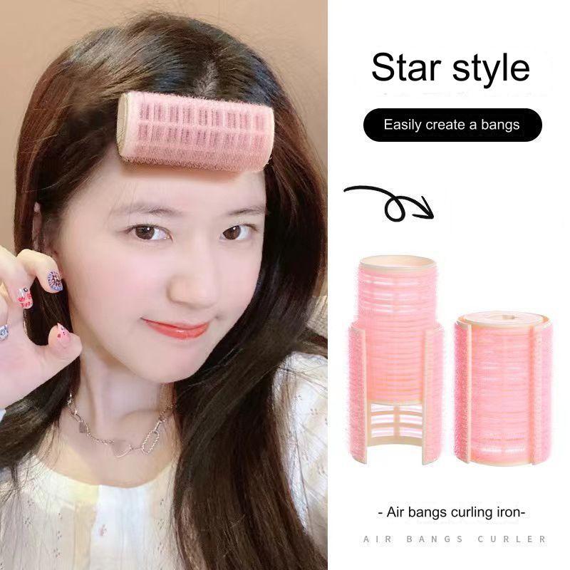 Faixa De Ar Fixa Clip Curling Tube Plástico Ferro De Frisar Auto Grip Rolos De Cabelo-Adesivo Magic Hair Figura Faixas Curl Curlers DIY Hairdressing Tool