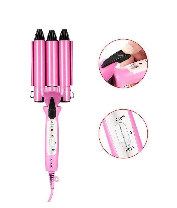 Modelador De Cachos Tri Ondas Hairdressing Tri Ondas