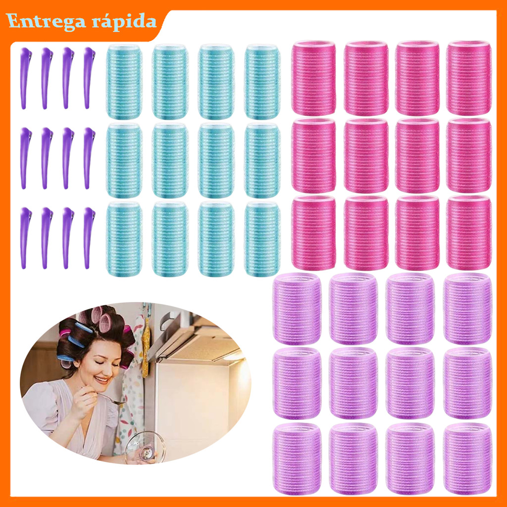 36 peças de hairdressing styling hair pad conjunto de ferramentas de cabeleireiro DIY