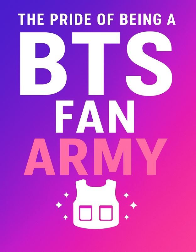 The Pride of Being a BTS Fan: ARMY