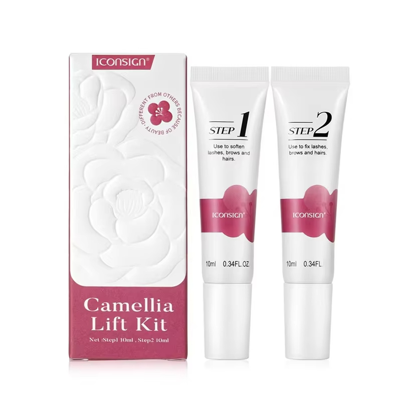 ICONSIGN Lash & Brow Perming Set Para Lift Perm Fixação Tubo Conjunto Loção Nutrição Profunda Olhos 10ml