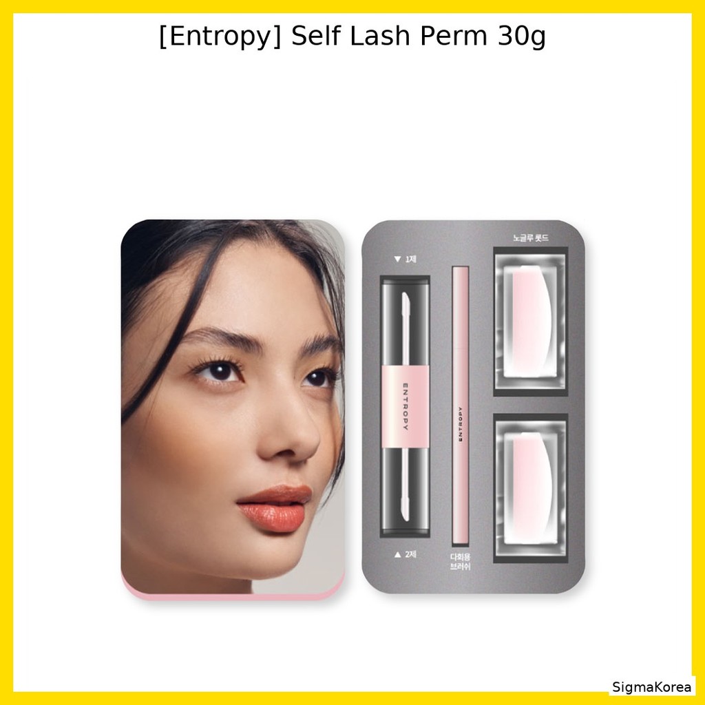[Entrega] Auto Lash Perm 30g/Coreano/Onda De Longa Duração/100 % Genuíno Da SigmaKorea