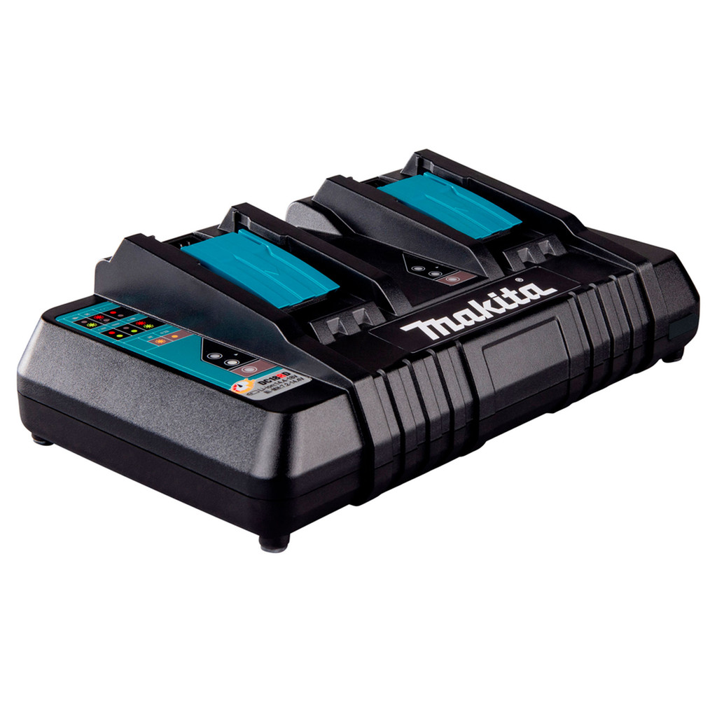 Carregador de Baterias 18V Duplo DC18RD Makita (220v)