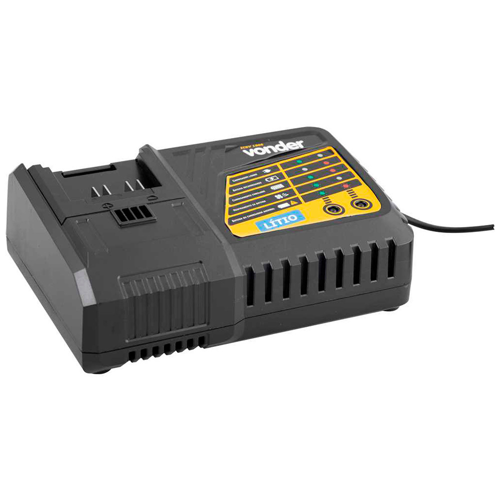Carregador de Bateria 18V Vonder ICBV 1806 (Bivolt)