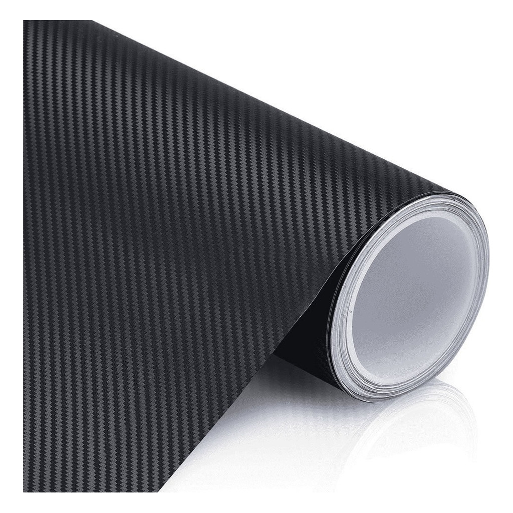 Vinil Adesivo Envelopar Fibra Carbono Notebook Car 10cm X 1m