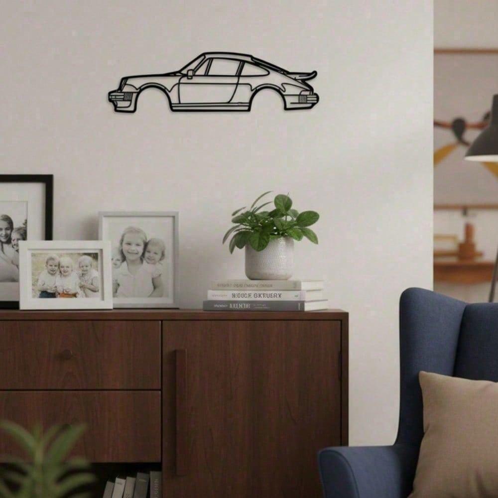 CIFbuy Metal Sports Car Wall Art Escultura Decoração De Garagem À Prova De Ferrugem Presente Exclusivo Para Entusiastas