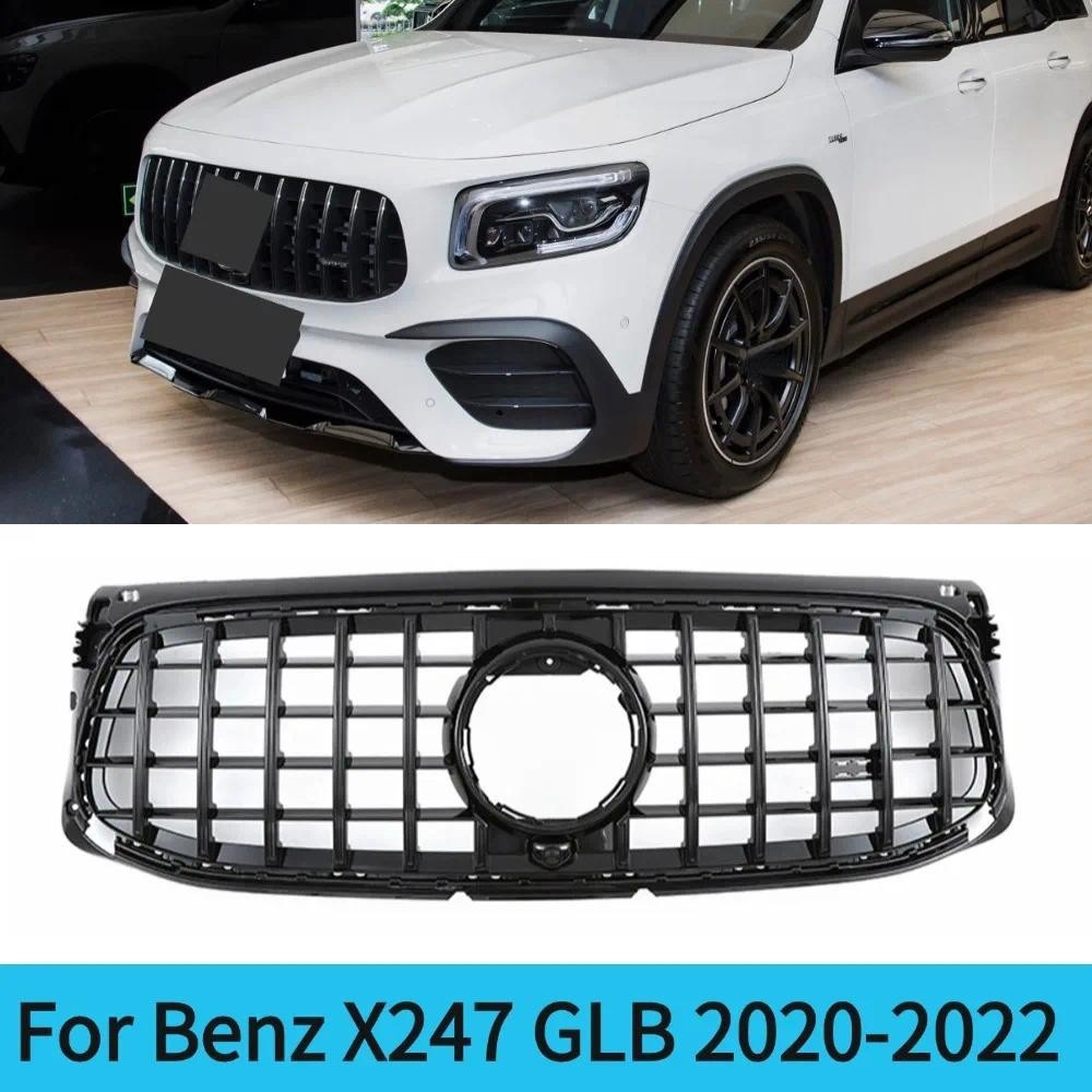 Grade De Entrada Dianteira Do Radiador Grill Esporte Tuning Malha Corpo Kit Para Mercedes Benz X247 GLB-Class 2020-2022