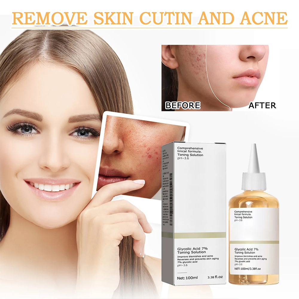 Glycolic Acid Exfoliating Toner 7% 240ml  Facial Skin Care Glycolic Acid Toner