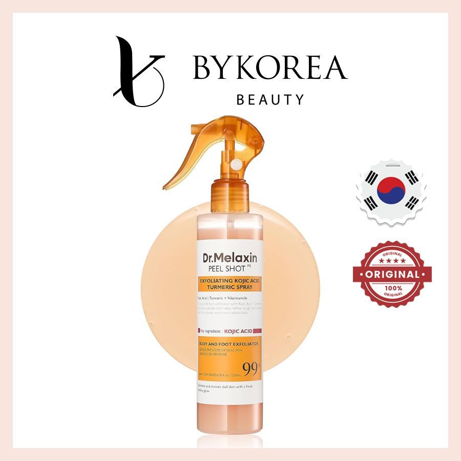 Dr.Melaxin Peel Shot Exfoliating Kojic Acid Turmeric Spray 200ml