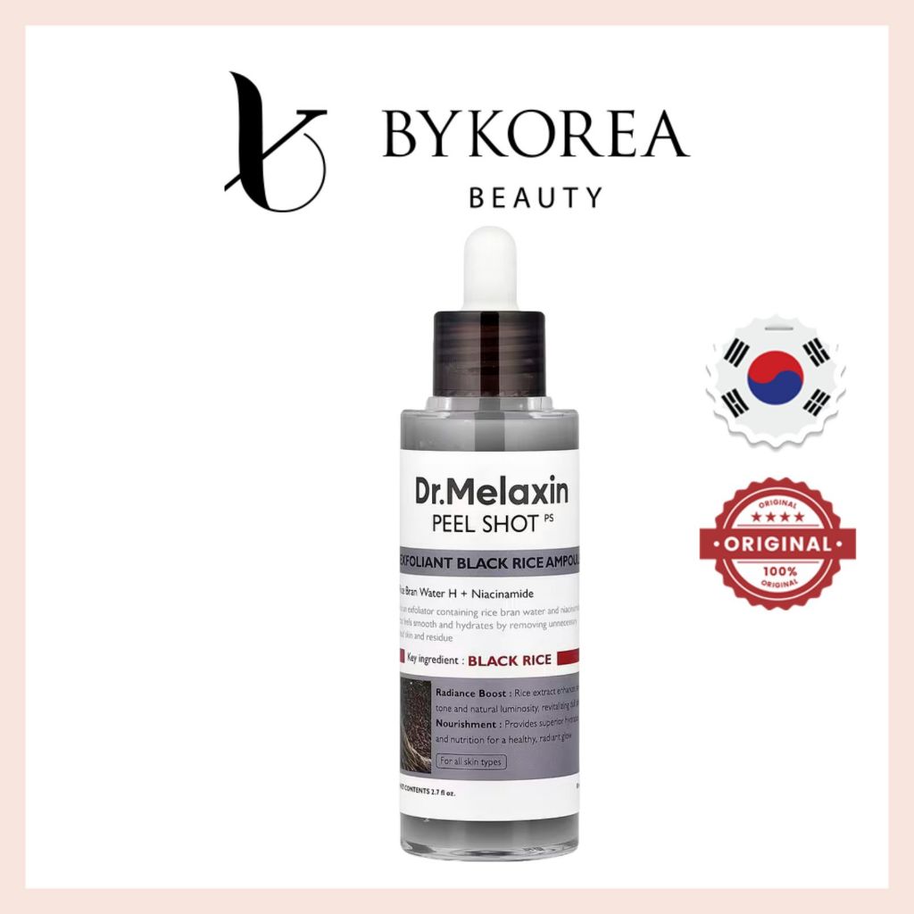 Dr.Melaxin Peel Shot Exfoliating Black Rice Ampoule 80ml