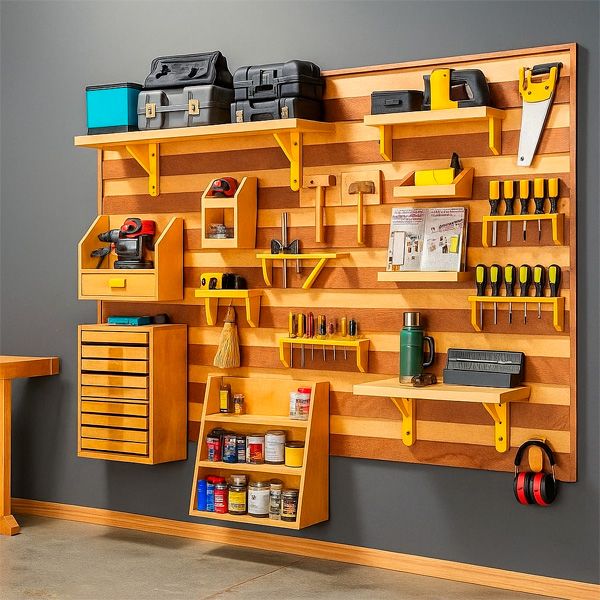 How to Build a French Cleat Tool Wall