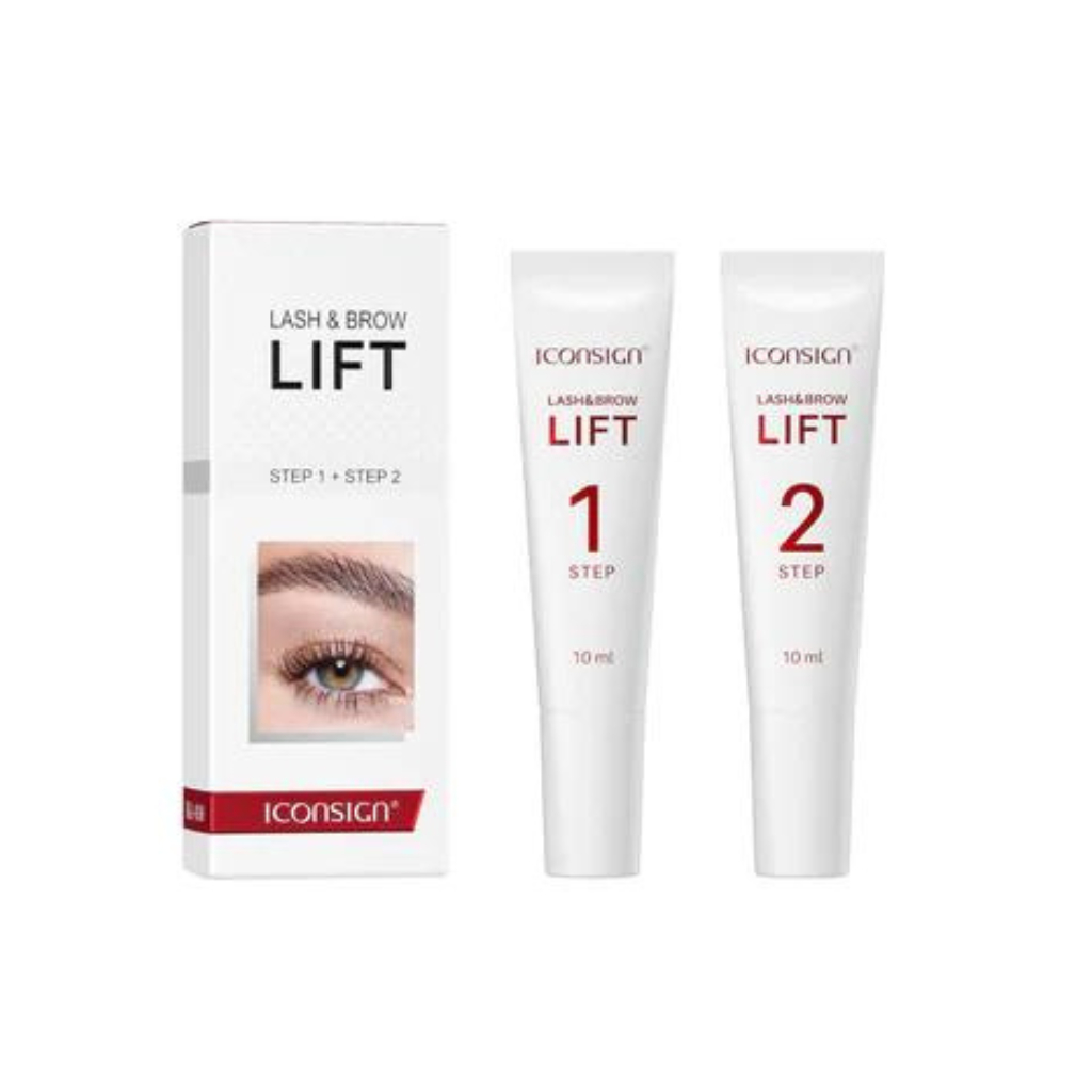Kit Lash Lifting step 1 + step 2 - Lash E Brow LIFT Iconsign