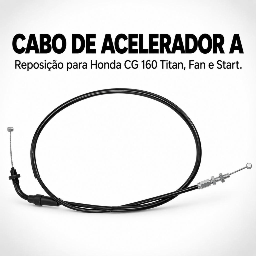 Cabo Acelerador A Honda CG 160 Titan Fan Start 2016 A 2026 Smart Cobra Reposição Cabo Do Comando De Aceleração Para Moto