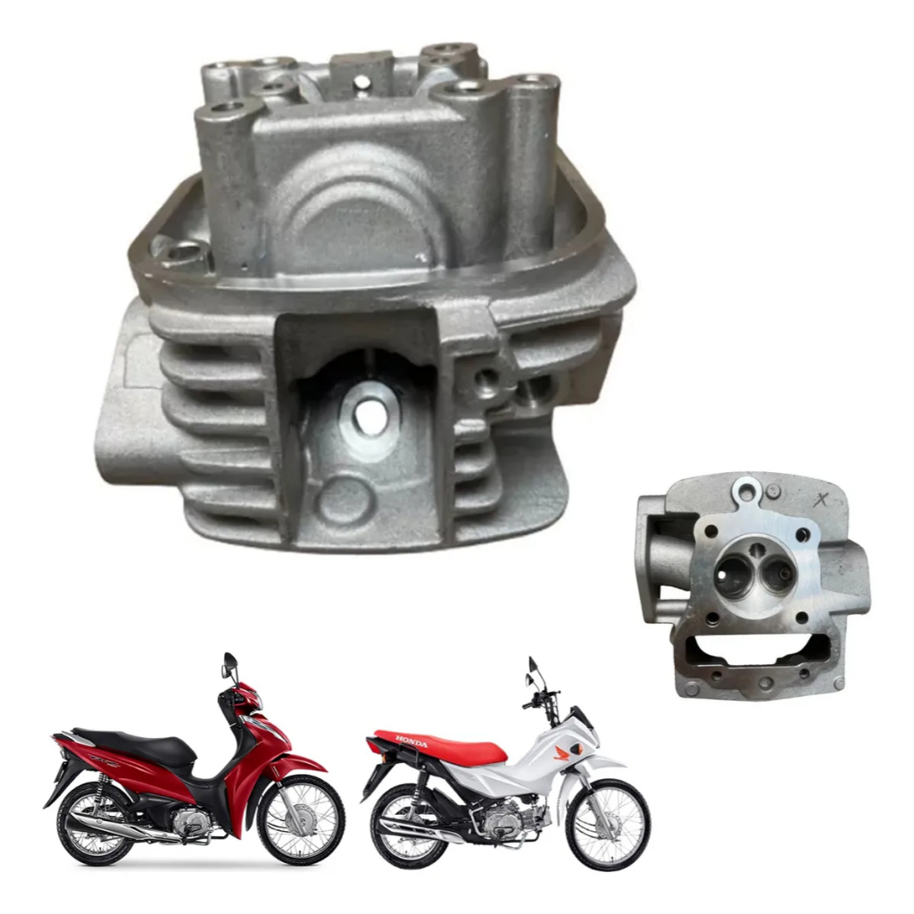 Cabeçote Motor Honda Biz 110i Pop 110i 2016 A 2024 smart fox dura muto mais