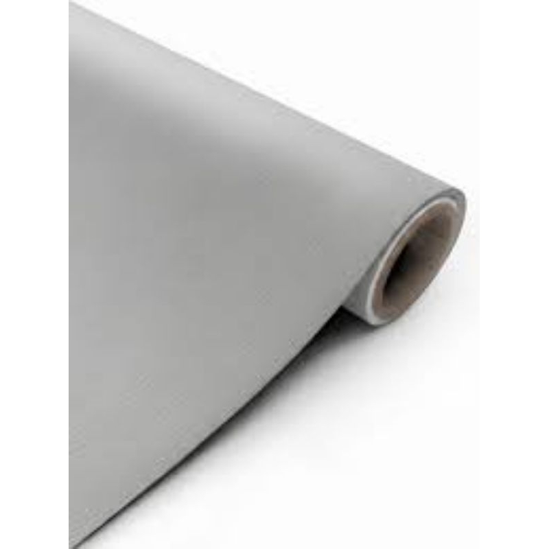 Vinil Wrap Premium Cinza Médio Adesivo para Envelopamento 2m x 1m Geladeira Móveis Armários