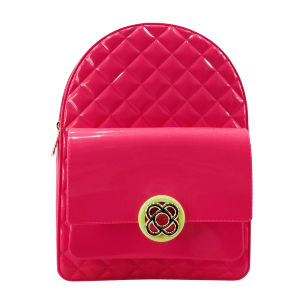 Mochila Infantil Petite Jolie Click In Hit Pink/Rosa PJ11148