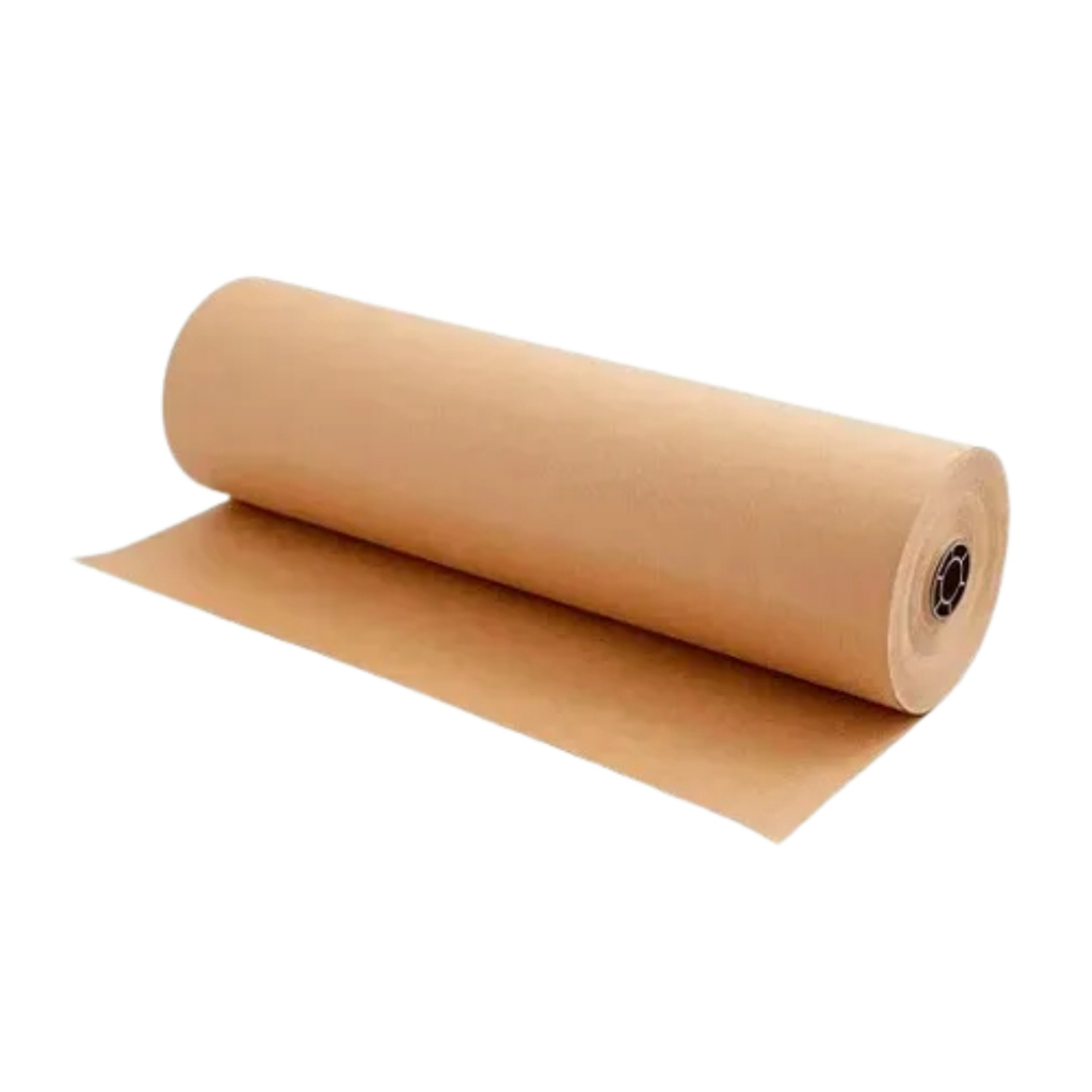 Kraft 100cm Largura Papel Pardo Semi Kraft Embrulho Pacotes Embalagens 50, 75, 100, 150 e 200 Metros