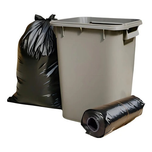 KIT 10 SACO PLASTICO PARA LIXO 200 LITROS - 100CM X 90CM