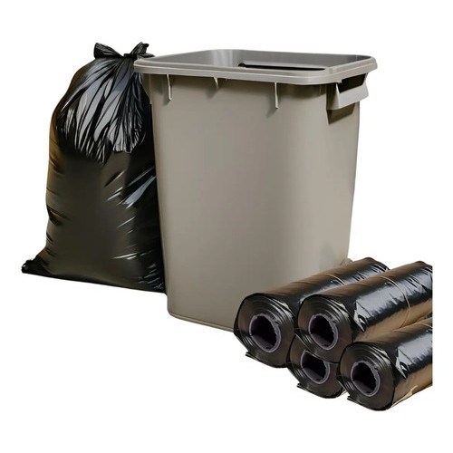 KIT 100 SACO PLASTICO PARA LIXO 200 LITROS - 100CM X 90CM