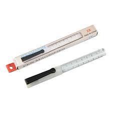 Régua de medição 2x Pen Magnifer 2x Caneta Lupa de Régua lente de aumento Measuring Ruler magnifying Glass