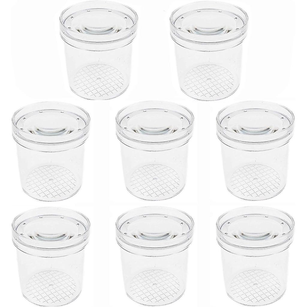 8 Pieces Bug Viewer Critter Insect Cage Magnifying Insect Box Bug Magnifier Container Bug Catcher Cage, Science Nature E