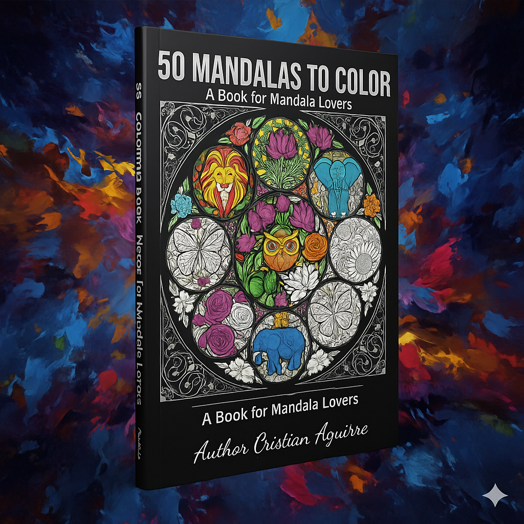 50 Mandalas to Color